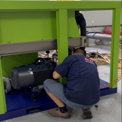 移动式空压机与固定式空压机，在施工项目中