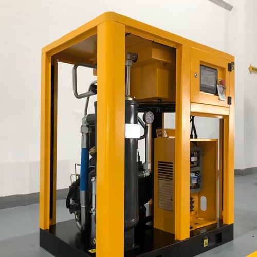 喷油螺杆空压机的油气分离器是如何工作的？